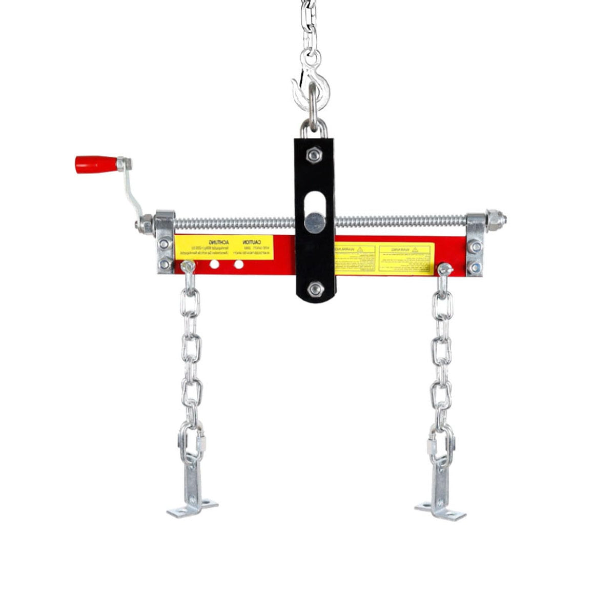 4409Lbs Engine Hoist, Cherry Picker with 8 - Ton Hydraulic Pump, Alloy Steel Cherry Picker Engine Hoist, Foldable Engine Lift wi