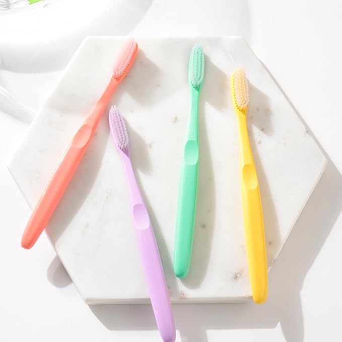 WANGTA Mini Basic – Large Toothbrush – 1.4 inch (3.5 cm) Head | 3,200 Bristles for Deep Cleaning & Gum Care | Made in Korea Premium Oral Care (10 Pack)