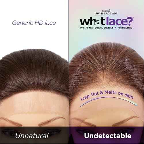 Sensationnel What Lace 13X6 Wigs - Latisha Lacefrontal Hand Tied Glueless Synthetic With Natural Density Preplucked Hairline (Off Black 1B)