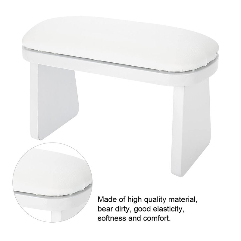 Denash Manicure Hand Rest Cushion, Professional Nail Technician Hand Pillow with Removable Cover, Nail Art Arm Rest Pillow for Nail Salon, Home Manicure and Hand Care