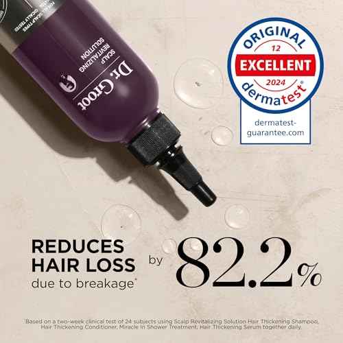 Dr. Groot Miracle in Shower Treatment, Korean Hair Care, 5 Seconds to Smooth Hair, Rosemary Oil for Healthier-Looking Hair, Hair Rinse, Moisturizing Hair Treatment, Kbeauty Scalp Revitalizing Solution
