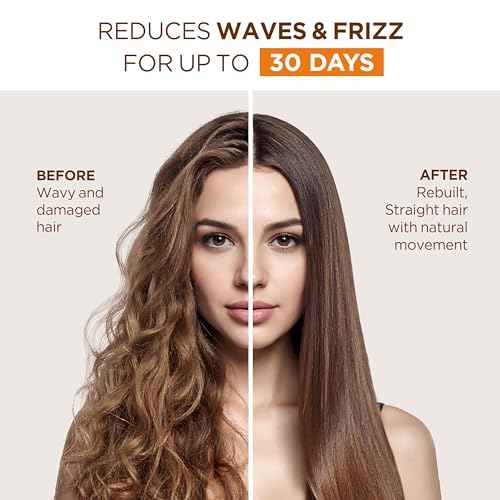 Kativa Anti-Frizz Xtreme Care, Home Use Straightening Treatment with Keratin and Cupua?u, Rebuilds Damaged Hair and Straightens Waves