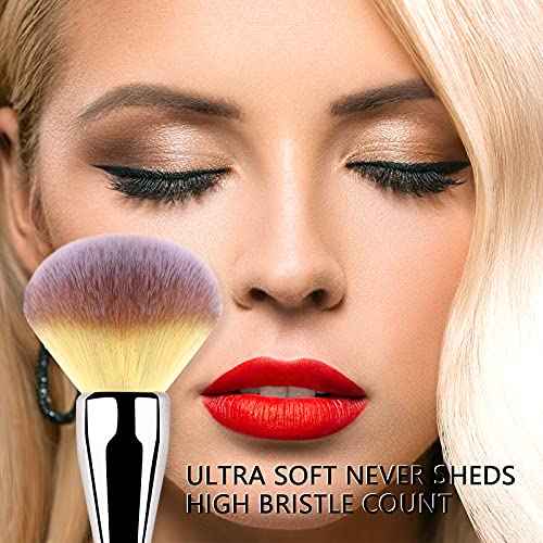 Foundation Brush,Daubigny Large Powder Brush Flat Arched Premium Durable Kabuki Makeup Brush Perfect For Blending Liquid,Cream and Flawless Powder,Buffing, Blending,Concealer ¡¦