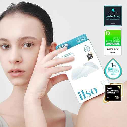 ilso Natural MILD Clear Nose Patch/Blackhead Remover for Nose/Targets PORES & PIMPLES/Facial Skin Care/Dermatologist Approved/Korean Skin Care to Absorb Acne Nose GUNK (5 PCS)
