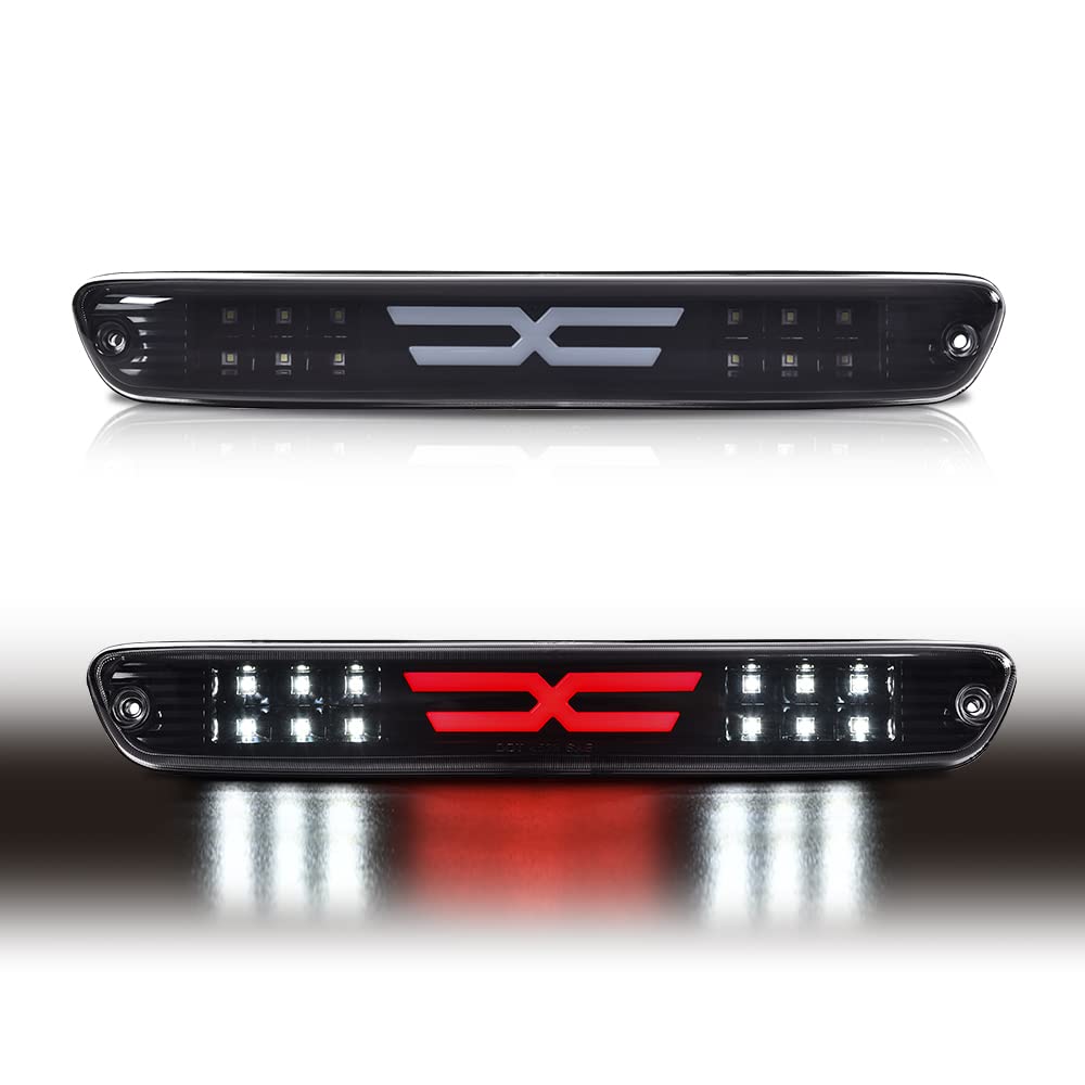 G-PLUS Third 3rd X Brake Light Cargo Lamp High Mount Stop Light Compatible with Chevy Colorado 2004-2012,Fit 2006-2008 GMC Canyo