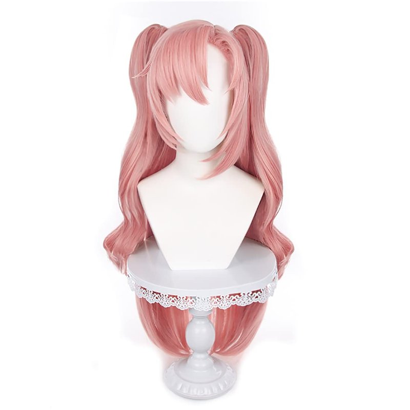 Aadesso Nicole Demara wig for anime game ZZZ Long Pink Wig with wig cap