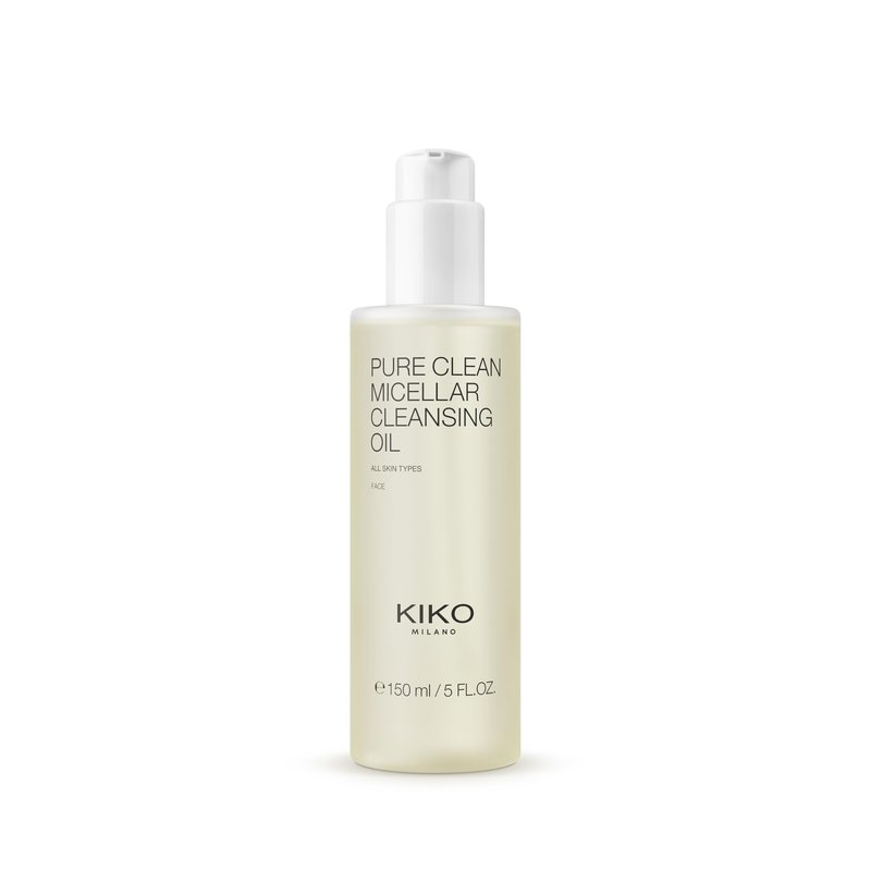 KIKO Milano Pure Clean Micellar Cleansing Oil | Micellar Oil Cleanser And Make-Up Remover
