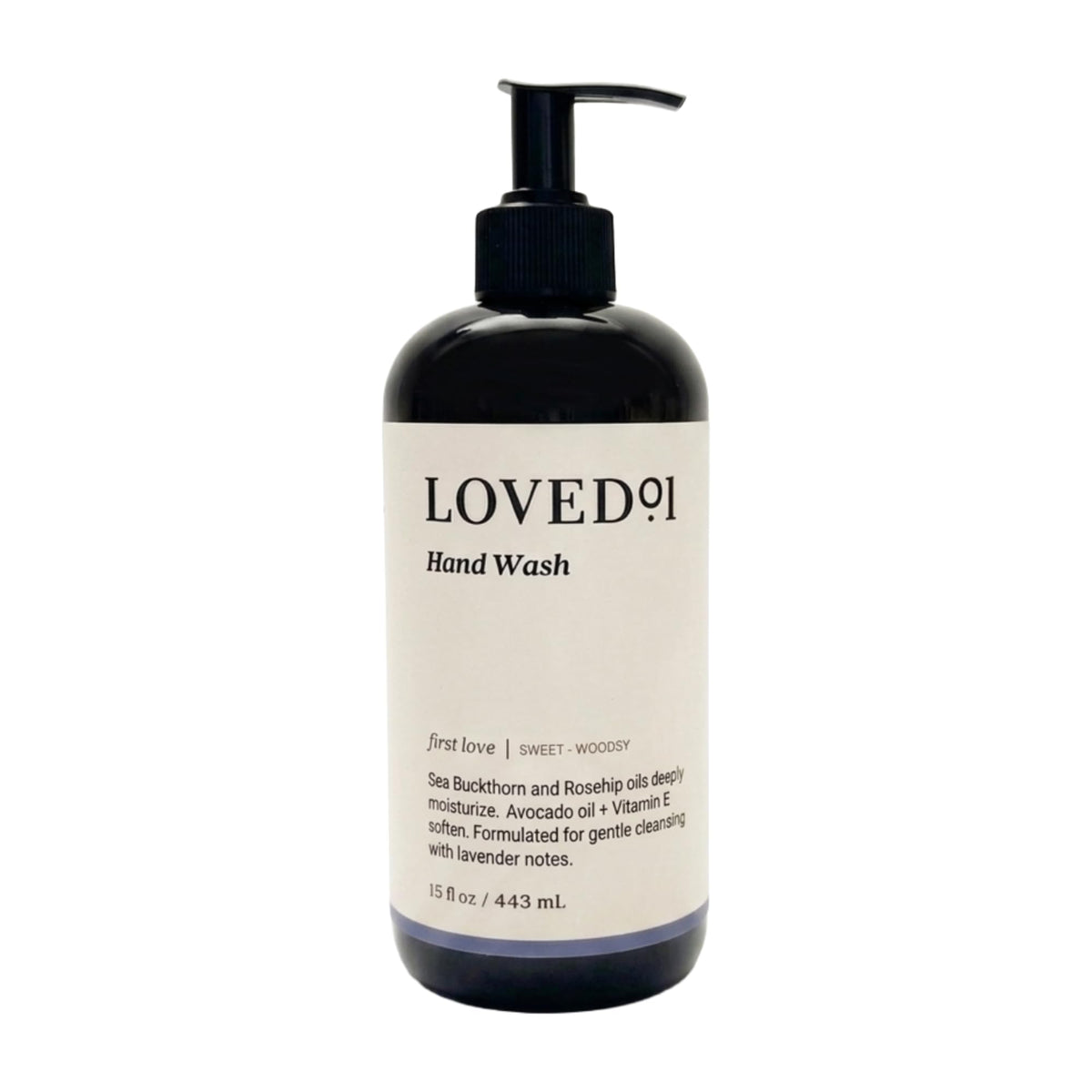 Loved01 Hand Wash, John Legend Skincare, Liquid Hand Soap, Gentle & Hydrating, Cruelty-Free, Formulated with Nourishing Oils, First Love Lavender Scent, 15 oz