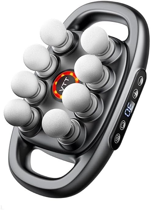 16-Drive 8-Head Massage Gun Set, New Upgrade Massage Gun with 8 Heads, 3 Modes & 30 Levels for Relaxation and Muscle Relief