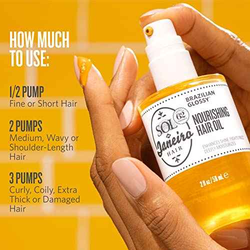 SOL DE JANEIRO Brazilian Glossy Nourishing Hair Oil | Fights Frizz