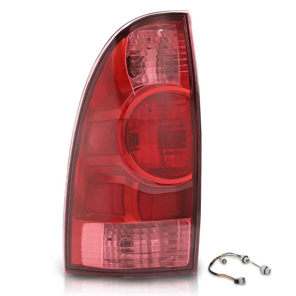 G-PLUS Tail Light Assembly Compatible with Toyota Tacoma 2005 2006 2007 2008 2009 2010 2011 2012 2013 2014 2015 Left Driver Side