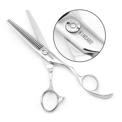 6 INCH hair cutting scissors and hair thinning scissors set professional hair scissors 440C Kinsaro