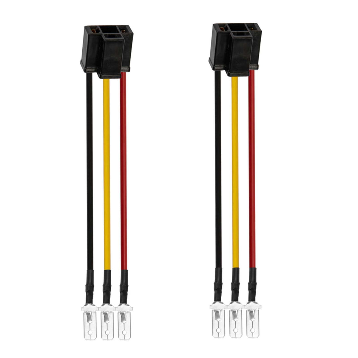 Ronybuy H4 9003 LED Headlight Wiring Harness Sockets H4 to 3 Pin Wire Adapter for 4x6 7x6 5x7 6x8 HB2 Headlights Car Truck Picku