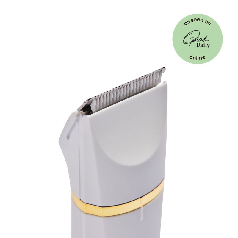 Bushbalm Bikini Trimmer - Electric Shaver Body Hair Razor for Women, Waterproof, Cordless Shaver for Sensitive Areas, Close Grooming for Bikini, Underarms, and Legs – Francesca Trimmer