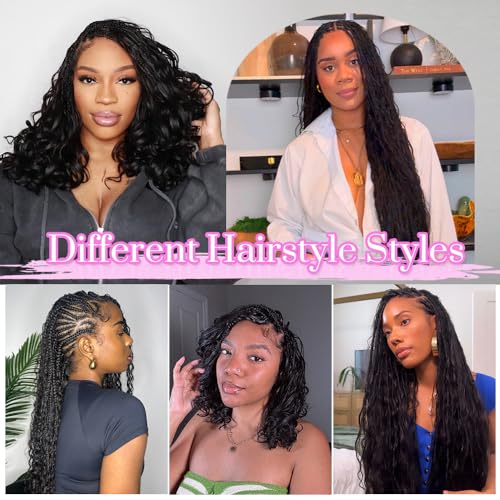 Human Hair for Boho Braids 100G Boho Braiding Human Hair #4/27/30 Deep Wave 100% Brazilian Human Braiding Hair 20 Inch