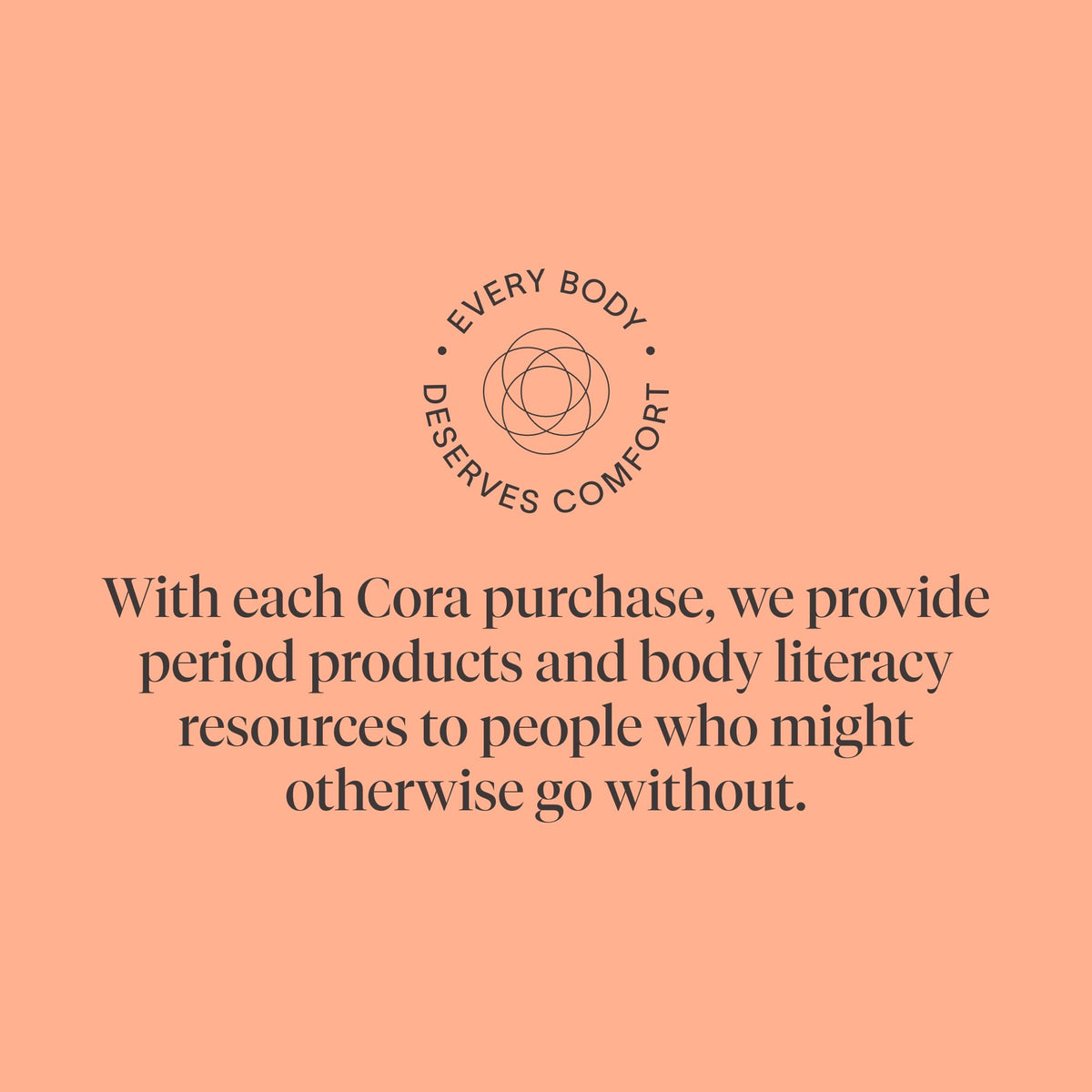 Cora Organic Cotton Tampons (36 Regular Tampons)