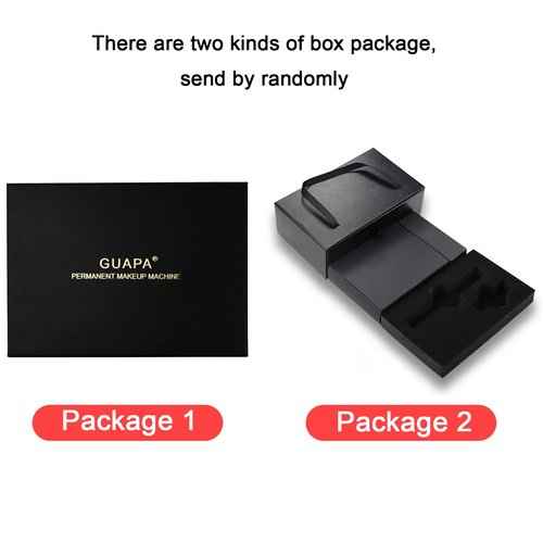 Cordless Permanent Makeup Machine Kit 5 Speeds Levels with Spare Battery for Eyebrows Eyeliner Lip Brushing (Black Machine)