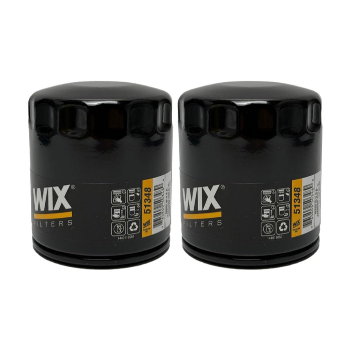 WIX Filters - 51348 Spin-On Lube Filter (Pack of 2)