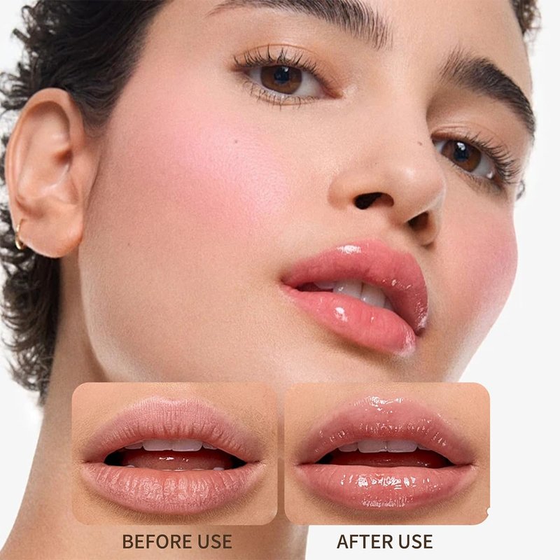 Baorder 4 Colors Hydrating Lip Gloss Set,Glitter Glossy Plumping Lip Glow Oil,High Shine Glass Finish Lip Jam,Shiny Jelly Liquid Lipstick For Women And Girls