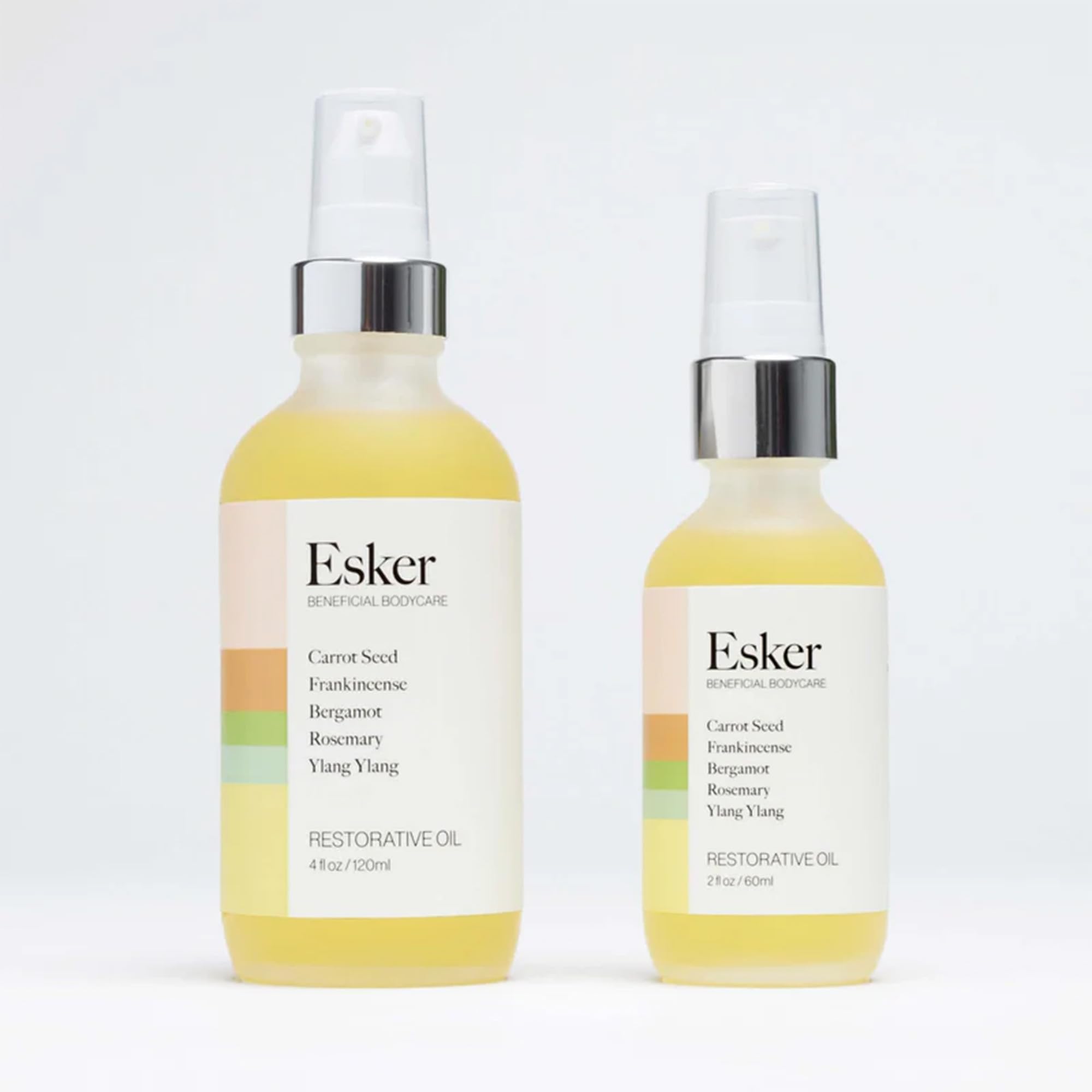 ESKER Restorative Body Oil: Premium Deep Hydration Oil Designed to Soften and Moisturize Skin while Promoting Circulation and Energy Flow, Fast-Absorbing with Vitamins and Antioxidants - 2 oz.