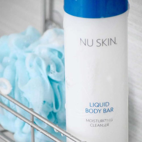 Nu Skin Liquid Body Bar | Moisturizing Cleanser for Soft, Refreshed Skin | Gentle Body Wash with Light, Invigorating Fragrance | 16.9 oz | 2 Pack