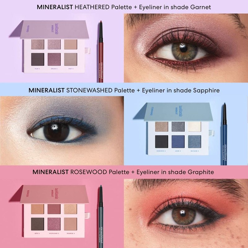 bareMinerals Mineralist Lasting Eyeliner, Garnet, Vegan, Cruelty-Free & Dermatologist-Tested
