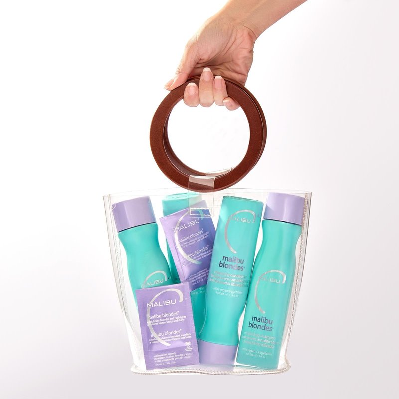 Malibu C Blondes Enhancing Conditioner (9 oz) - Hair Hydrating Conditioner for Natural + Processed Blondes - Protects Hair from Discoloration & Damage