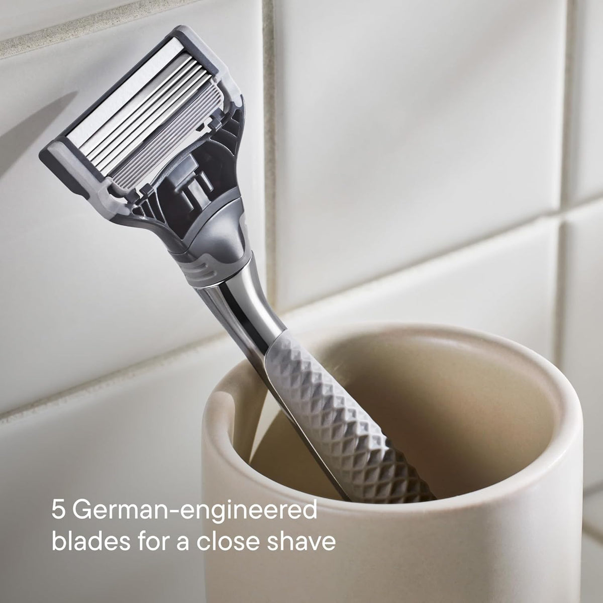 Harry's Original Razor Blades for Men - 14 Count - Premium Razor Blade Refill Cartridges - German Engineered