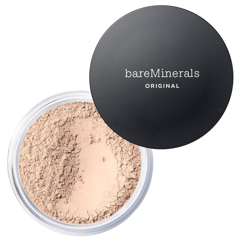 Original Loose Powder Foundation SPF 15, Fairly Medium 05, Vegan, Cruelty-Free & Dermatologist-Tested