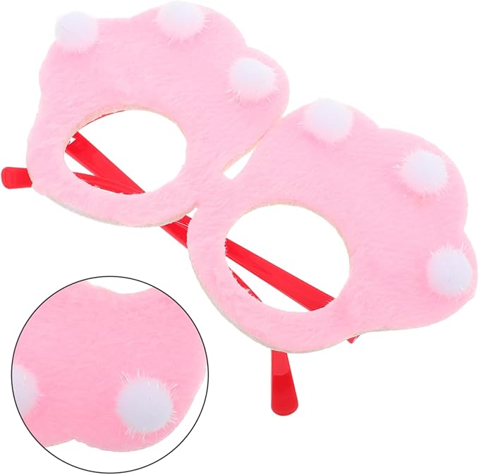 Easter Bunny Paw Glasses Fun Decorative Frames for Boys and Girls for Easter Parties Photo Booth Props and Festive Celebrations Comfortable and Multiuse Design