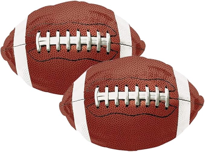 Set of 2 Football Sport Jumbo 31" Foil Party Balloons