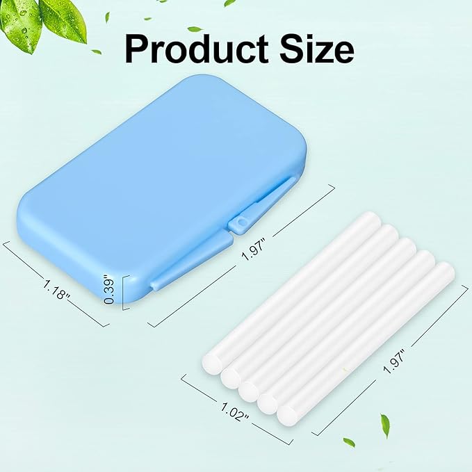 Annhua Braces Wax for Brackets Extra Soft 10 Pack, Dental Orthodontic Ortho Wax Strips with Cutter and Case for Braces Wearer and Aligners, 10 Fruit Smell