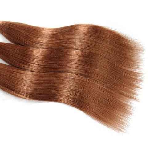 Condescension Human Hair Bundles 18 20 22 Inch Blonde Light Brown Straight Bundles Human Hair Unprocessed Brazilian Virgin Quick Weave Hair for Black Women