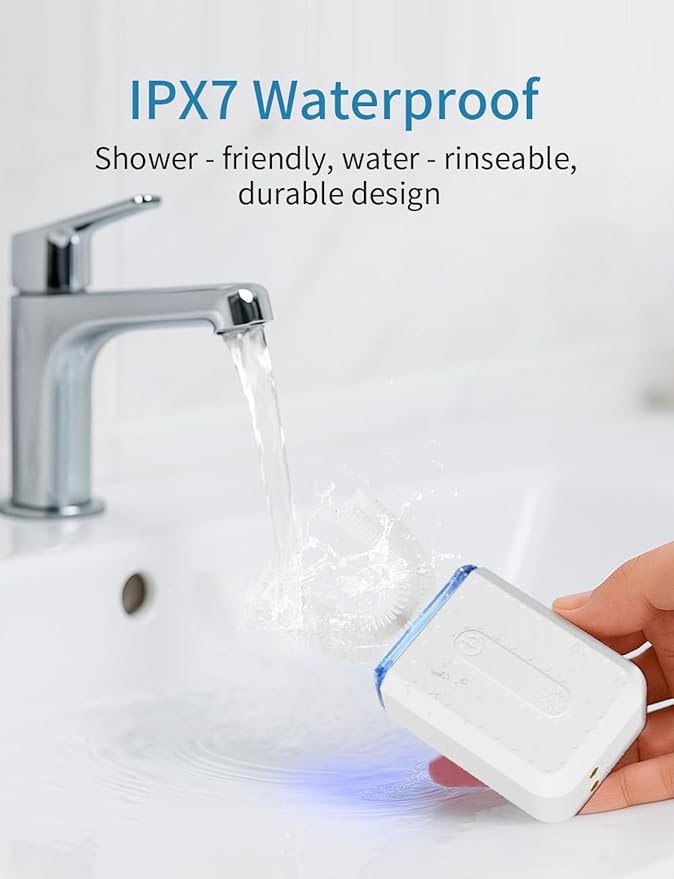 U-Shaped Electric Toothbrush, 4 Modes, 60-Second Clean, Magnetic Contact Charging, Compact and Lightweight