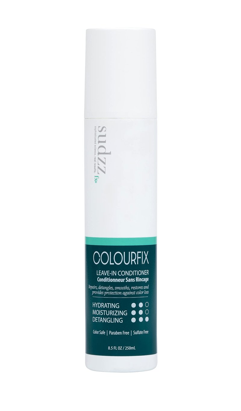 SUDZZFX ColourFix Leave-in Conditioner, 8.5 Fl Oz - Nourishing Conditioner for Growth, Color-Treated and Dry Damaged Hair - Deep Conditioner - Repair and Defend Hydrating Conditioner