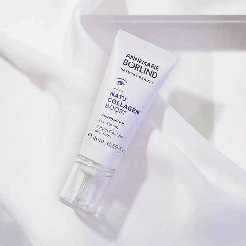 ANNEMARIE BÖRLIND - NATU COLLAGEN Eye Serum - firming, refreshing and radiant eye care, with botanical collagen and plant-based protein, under eye serum, 0.50 Fl. Oz.