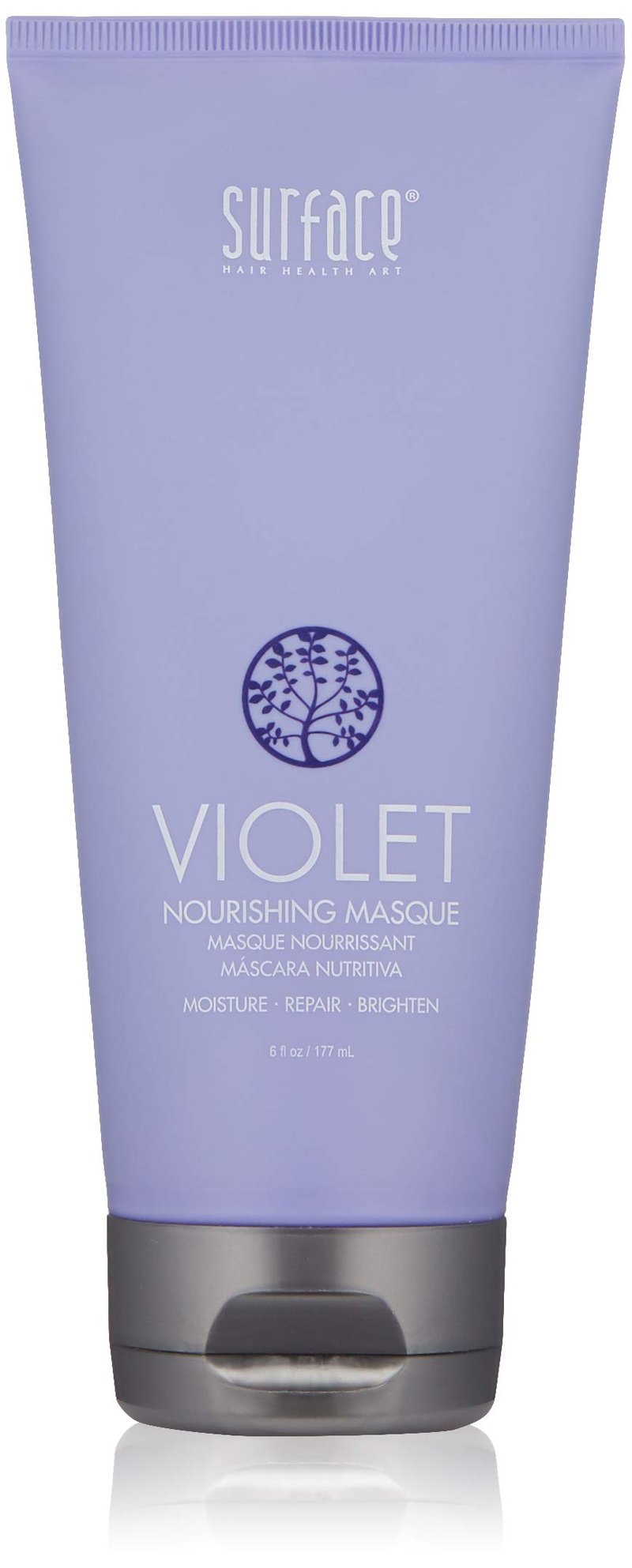 SURFACE Hair Pure Blonde Violet Nourishing Masque - Tones, Brightens & Protects Hair - 6 fl oz