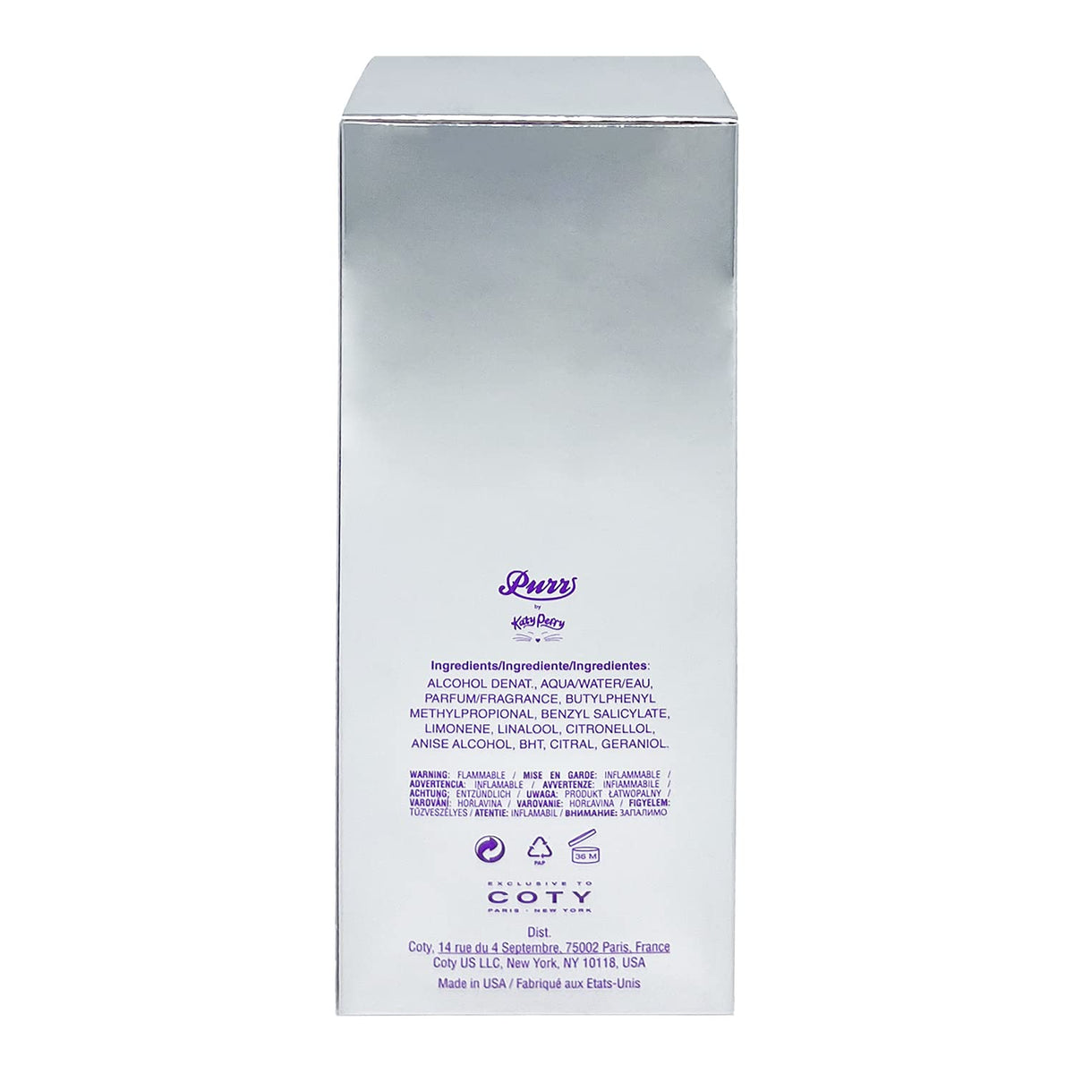 Purr by Katy Perry Eau De Parfum Spray 3.4 oz -100% Authentic