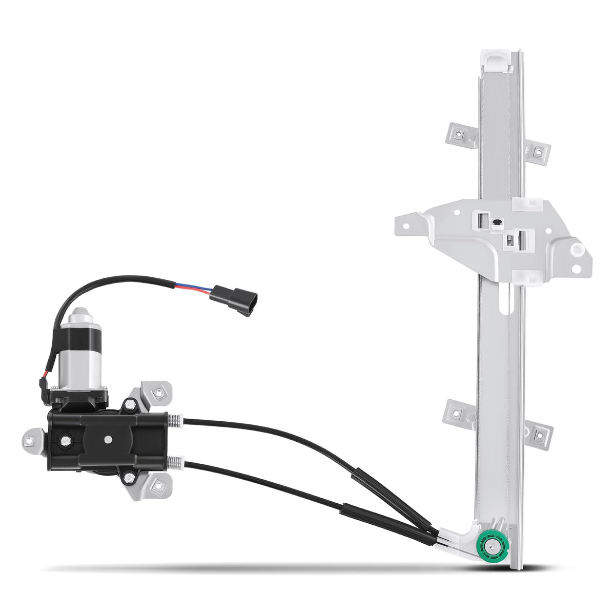 YHTAUTO Front Passenger Side Power Window Regulator With 2-Pin Motor Assembly for Buick Century 1997-2005, Regal 1997-2004 & Old