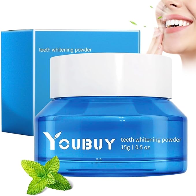 Teeth Whitening Powder, Teeth Whitening Toothpaste,White Tooth Powder,Instant,Stain Removal & Fresh Breath (1)