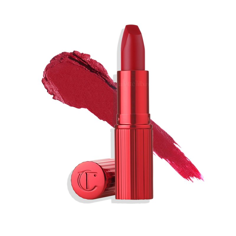 Charlotte Tilbury Matte Revolution Lipstick - Long Lasting, Matte Lipstick, Giftable Beauty Essential with Buildable Color & Lip-Loving Ingredients - Creamy, Easy to Blend Formula - Pizzazz