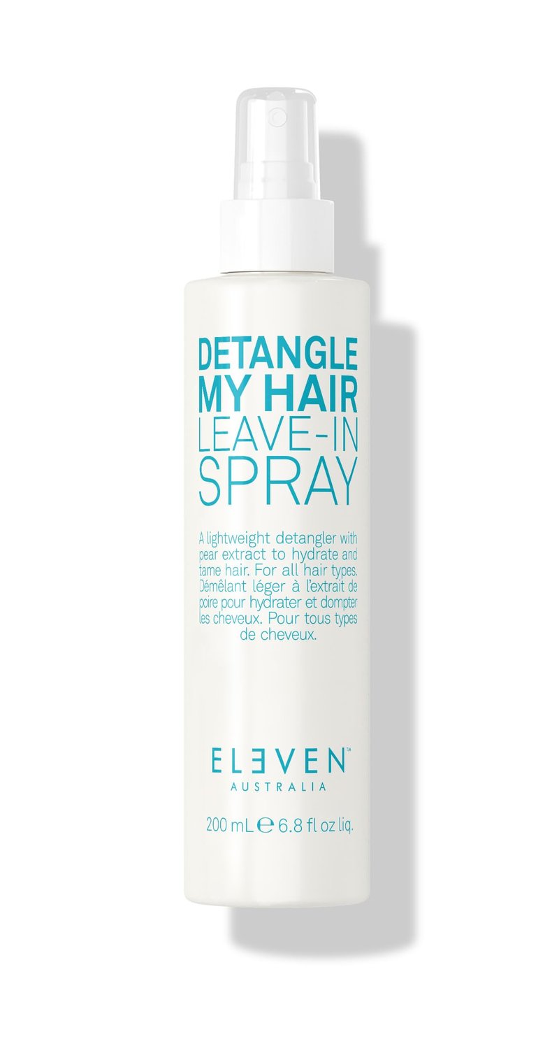 ELEVEN AUSTRALIA Detangle My Hair Leave In Conditioner Spray - Detangler Spray for Men & Women, Curly & Straight Hair Care Products for Tangles, Detangling Heat Protection, Moisturizing - 6.8 fl oz