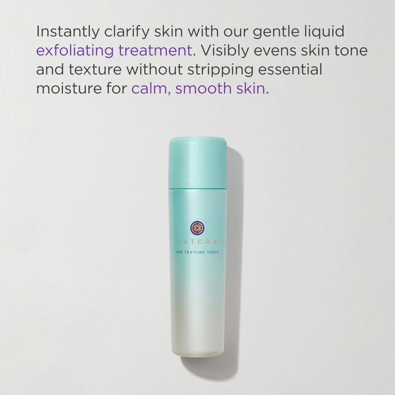 TATCHA The Texture Tonic | Liquid Exfoliating Treatment 150 ml | 5.0 fl. Oz