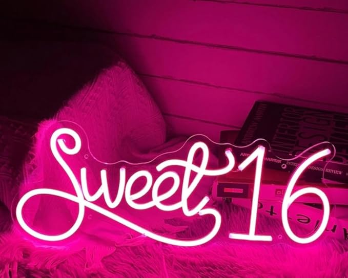 LED Neon Sign Night Light for Wall Party Décor Bedroom Room Bar Wedding Home Birthday Art Decoration Christmas with USB Chain Light modulator 5v 16.5"*9.1"