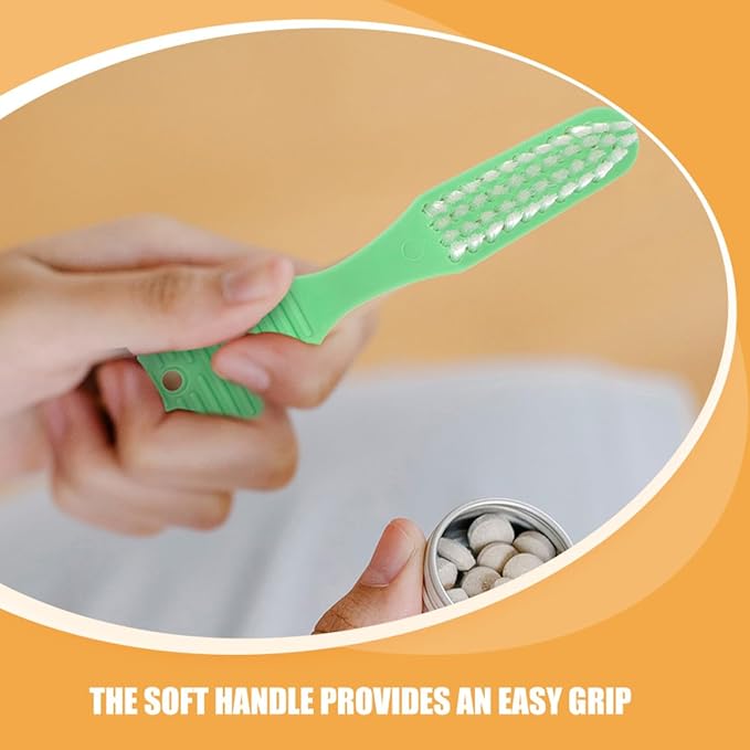 Mini Disposable Toothbrushes 20Pcs Soft Bristles Short Handle Manual Toothbrushes for Travel Camping and Braces Cleaning