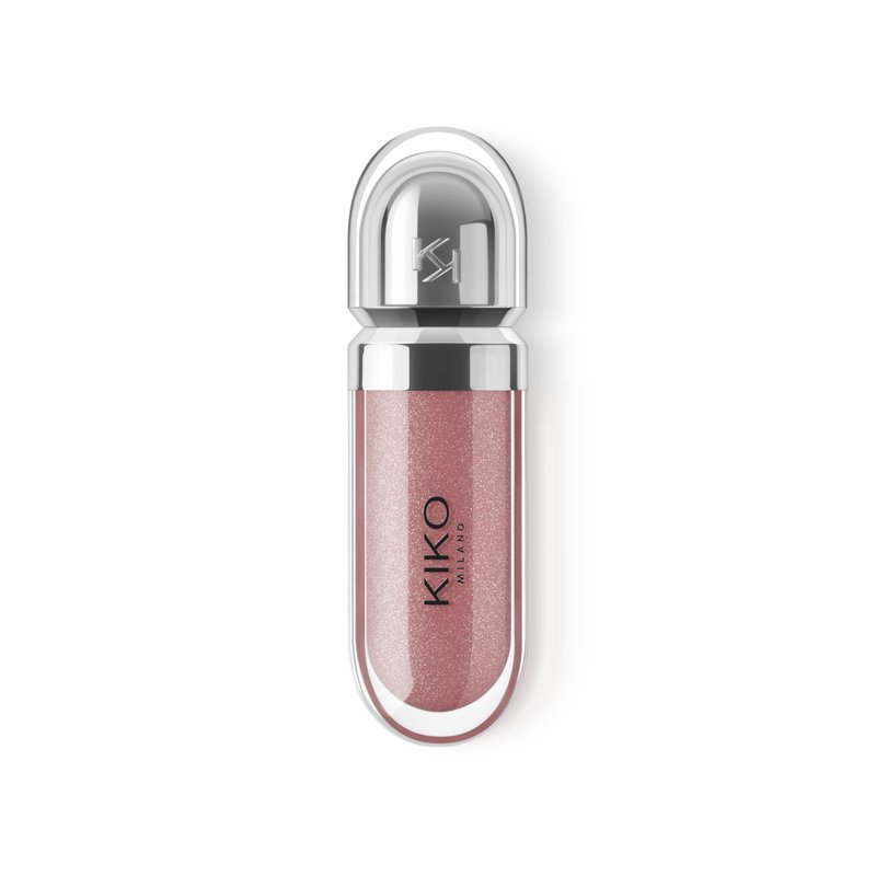 Kiko Milano 3D Hydra Lip Gloss – High Shine, Hydrating, Plumping, Non-Sticky, Moisturizing Lip Makeup – 35 Pearly Warm Mauve – 6.5ml