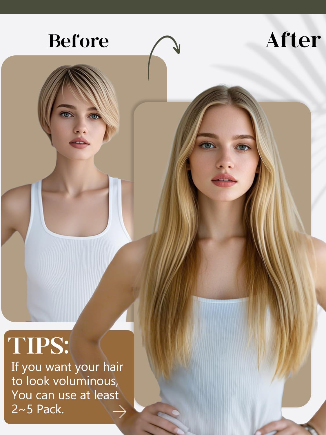 Loxxy Genius Weft Hair Extensions Real Human Hair 18inch Grey Sew in Extensions Real Human Hair Extensions Natural Hair Genius Weft for Short Hair One Piece