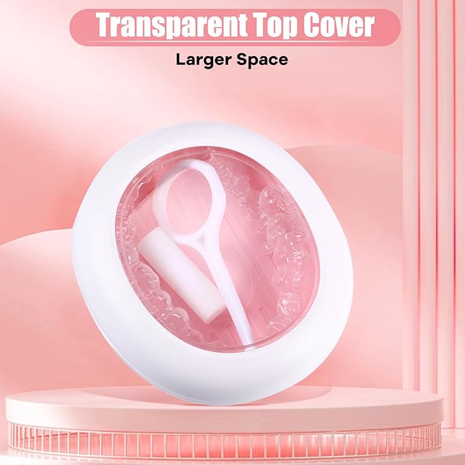 Retainer Case,Aligner Case,Compatible with Invisalign,Aligner,Contain Remover Tool,Chewies