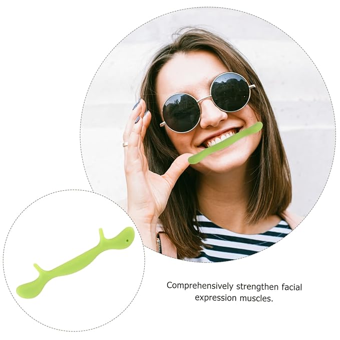 NOLITOY 3pcs Silicone Lip Shaper Practical Smile Trainer for Mouth Tightening Easy Use Face Exerciser for Cheeks and Chin Portable Silicone for Improved Oral Clarity and Facial Contouring