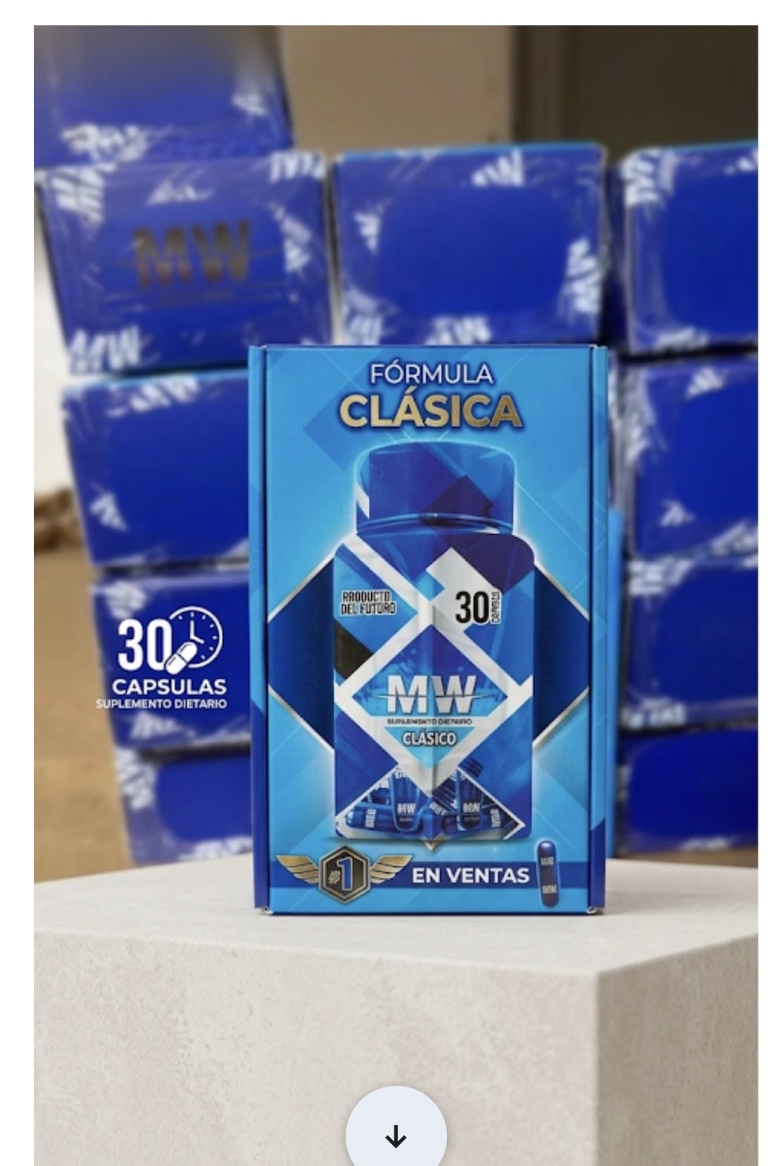 MW Classic Natural Wellness Supplement - 30 Capsules - Supports Digestive Comfort and Wellbeing - MW Pastillas